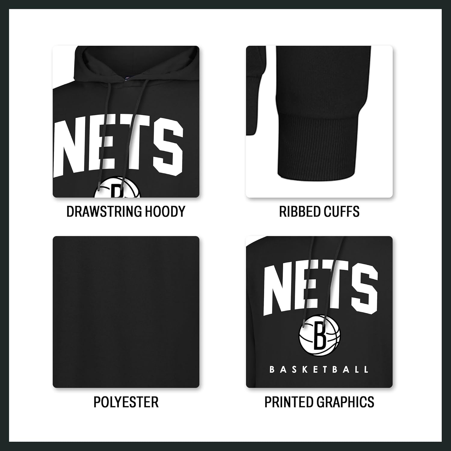 Men' s NBA Official Super Soft Teamster Hoodie Sweatshirt - Image 4